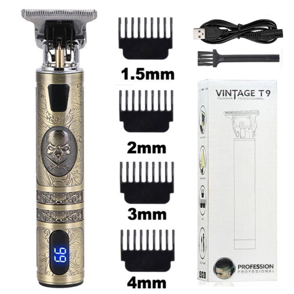Digital Hair Clipper Professional Barber Men