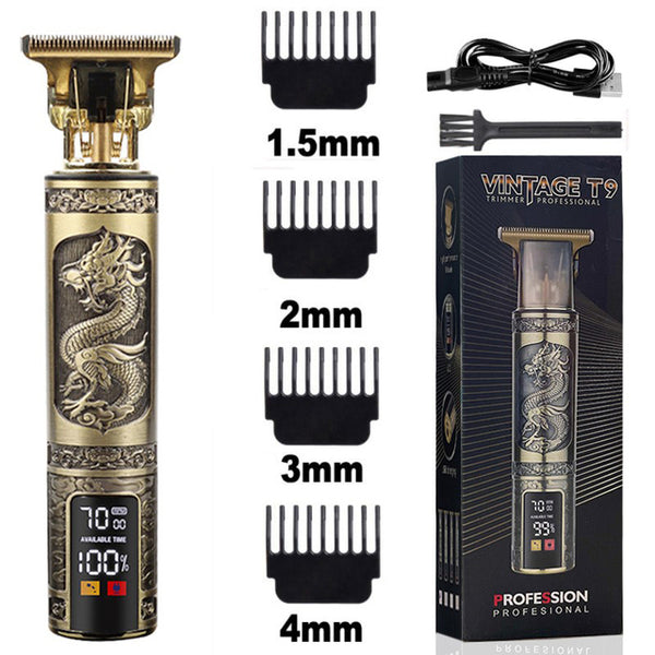 Digital Hair Clipper Professional Barber Men
