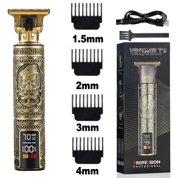 Digital Hair Clipper Professional Barber Men
