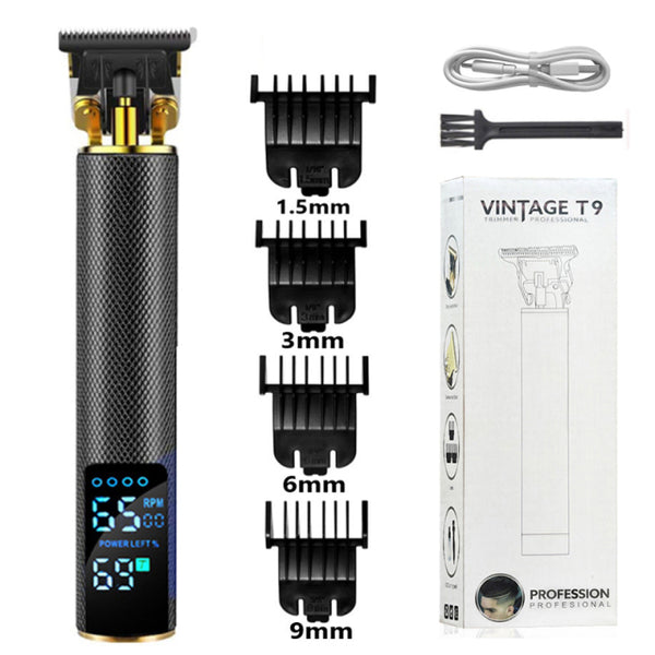 Digital Hair Clipper Professional Barber Men