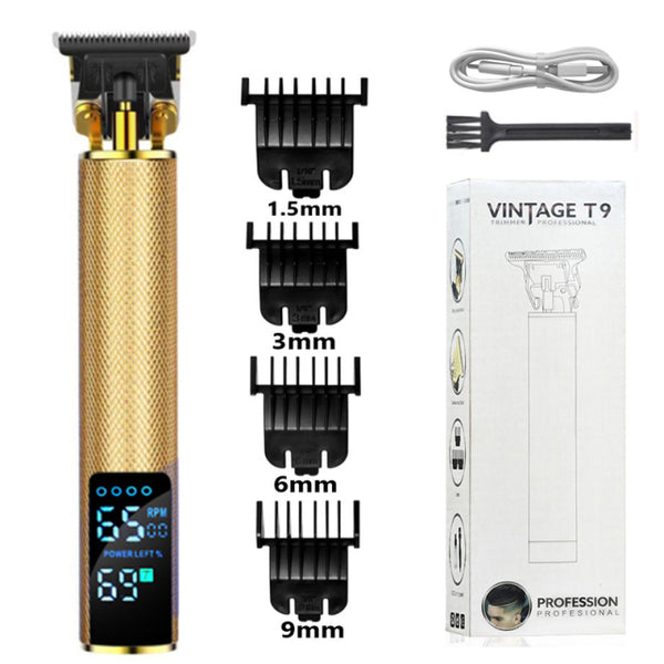 Digital Hair Clipper Professional Barber Men