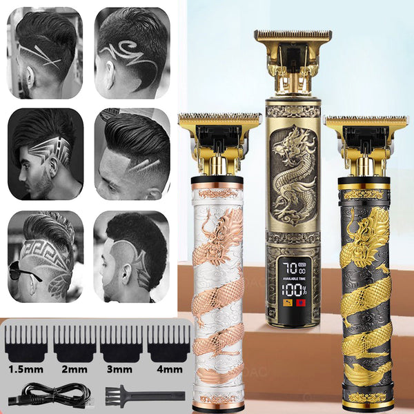 Digital Hair Clipper Professional Barber Men